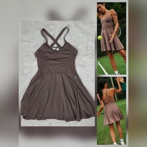 Free People Movement Good Karma Dress Driftwood